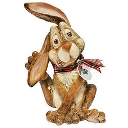 Фігурка-статуетка колекційна з кераміки, Англія,кролик «Флупси» h-13 см