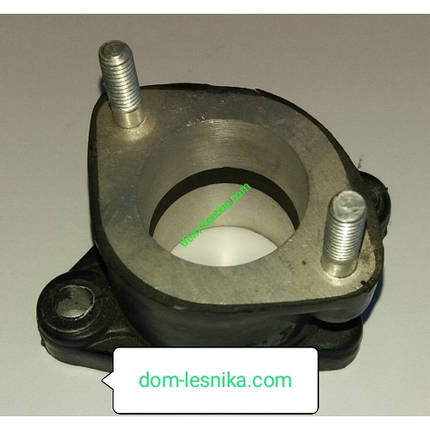 Патрубок карбюратора гумовий, прямий 30 мм.., фото 1