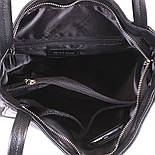 Чорна шкіряна сумка, фото 6