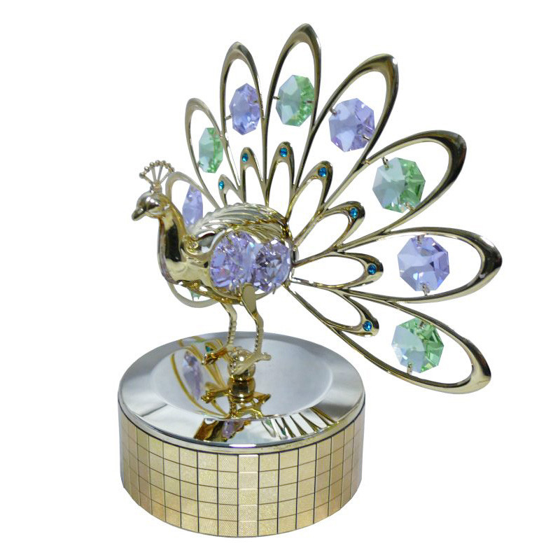 Музична фігурка Swarovski Павич, фото 1