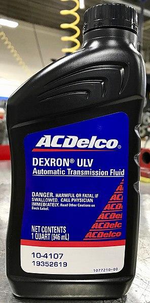 Трансмиссионное масло ACDelco ATF Dexron ULV