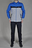 Чоловічий спортивний костюм MXC (0085-2) виробництво Туреччина, весняний осінній, Світло сірий меланж