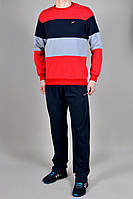 Чоловічий спортивний костюм MXC (327-2) виробництво Туреччина, весняний осінній, Червоний