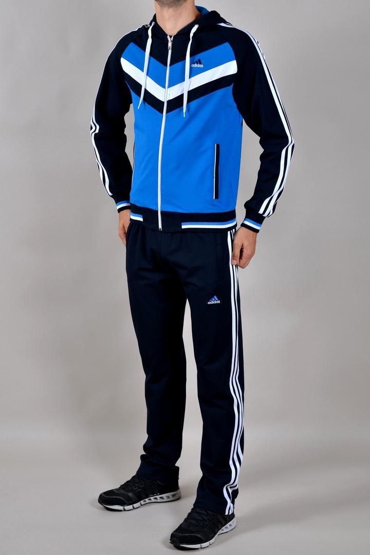 Купить Мужской спортивный костюм Adidas (Адидас) (180-1) с капюшоном ...
