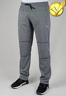 Чоловічі спортивні штани Adidas (Адідас) (0636-2), трикотажні спортивні штани весна/літо, Темно сірий