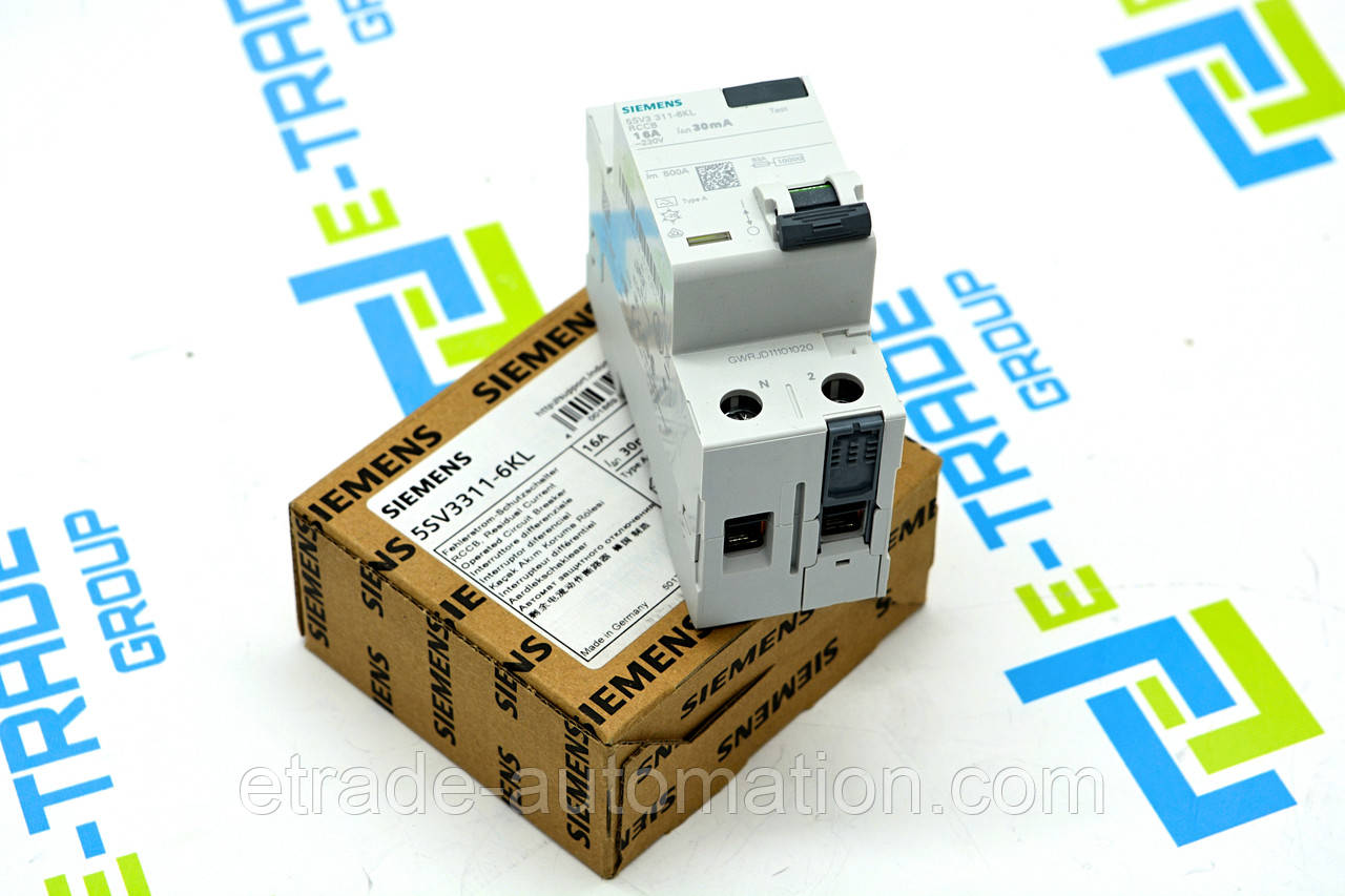 Автоматичний вимикач Siemens 5SV3311-6KL