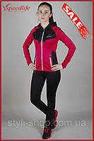 Жіночий модний спортивний костюм Speed Life (z-0062-2), спортивні костюми, Малиновий