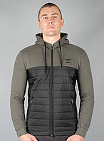 Чоловіча зимова спортивна кофта Adidas (Adidas-zzz-7377-2), тепла кофта, толстовка, світшот.