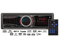 Автомагнитола Shuttle SUD-350 Black/Red 1 DIN USB/SD/пульт/усил. кач.звука/4х50W