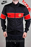 Чоловіча спортивна кофта Nike (Найк) Manchester United. (8500-4), світшот, толстовка,  ,  , Чорний