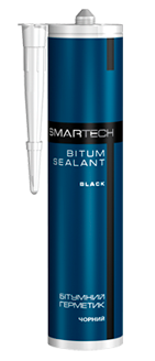 Герметик бітумний Smartech (280 мл) чорний