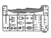 Винищувач Spitfire LF. IX ВВС СССР. 1/48 ICM 48066, фото 2