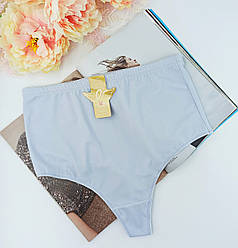 Стринги стягувальні Lavolle мікромасло 4XL сіро-блакитний (7707)