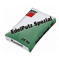 Декоративна штукатурка "баранець" 1,5 мм Baumit Edelputz Spezial (25 кг) біла