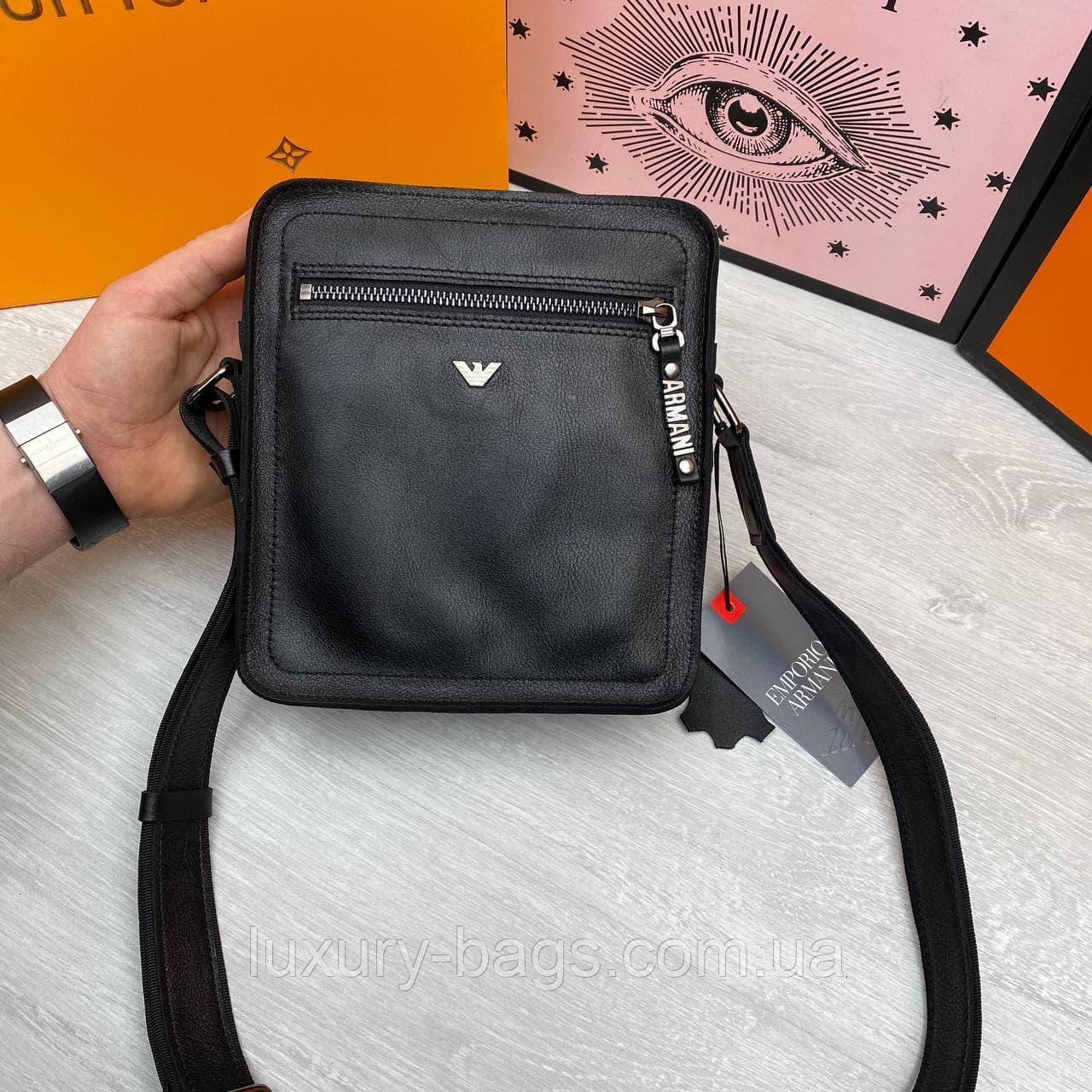 Шкіряна сумка Lacoste ручна робота