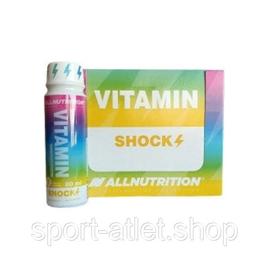 Вітаміни та мінерали AllNutrition Vitamin Shock, 12*80 мл, фото 1