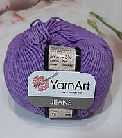 YarnArt Jeans №72-бузковий