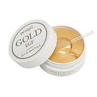 Патчи гидрогелевые Petitfee GOLD Premium EGF Eye Spot Patch с золотом 60шт