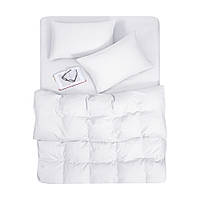 Постільна білизна Lotus Готель - Сатин Страйп білий 1*1 полуторний (Туреччина)