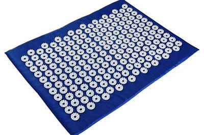 Килимок для акупунктурного масажу Acupressure Mat Синій 184497