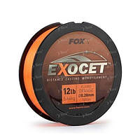 Леска FOX Exocet Fluoro Orange 1000m 0.30mm 14lb CML178