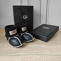 Кожаные пинетки Ugg, угги детские