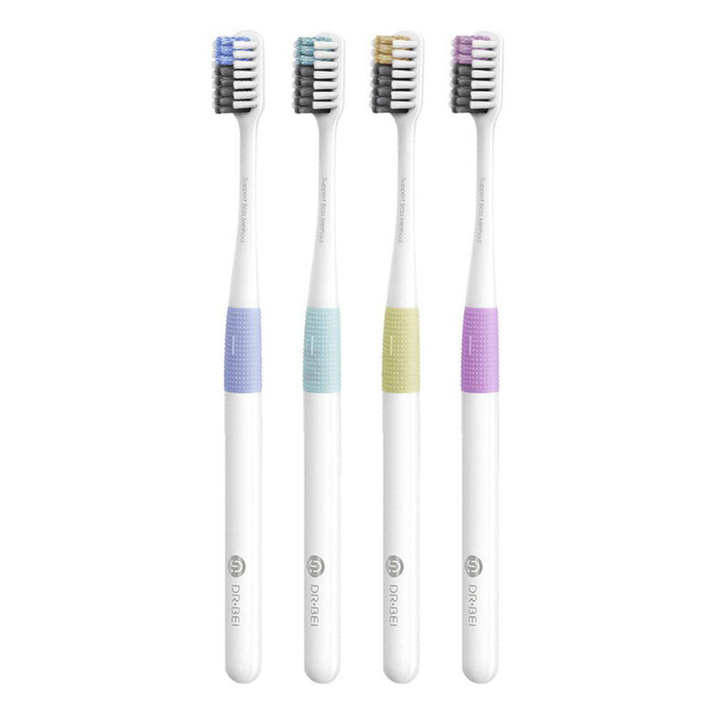 Набір зубних щіток Xiaomi Doctor B Bass Method Toothbrush 4шт (6970763910080)
