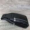 Чоловіча шкіряна сумка слінг Armani, фото 5
