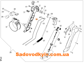 Для бензинового обприскувача Oleo-Mac MB 80 (0000)