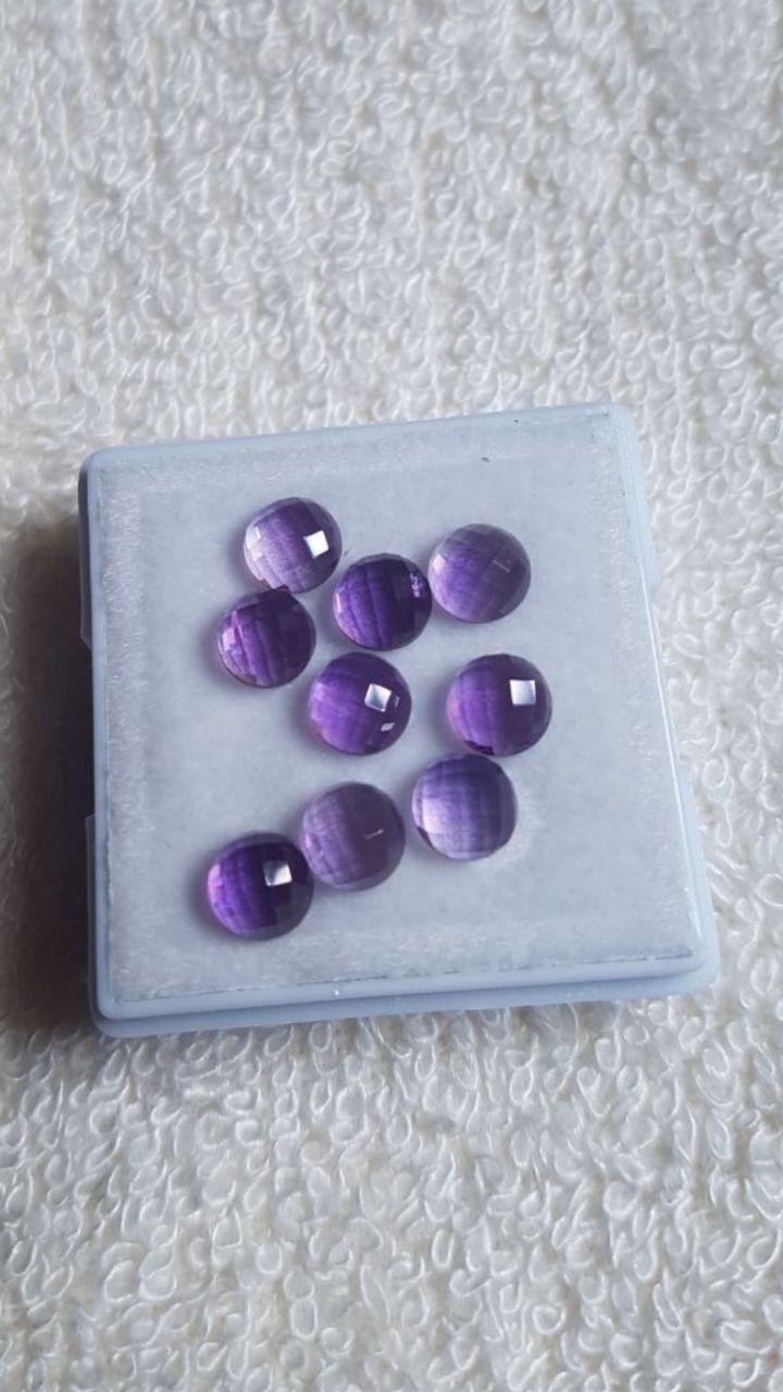 Натуральний Аметист Фіолетовий 0.51 Сt 5x5x5 mm