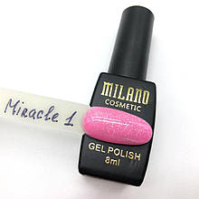 Гель-лак Milano Miracle 8 мл, №1
