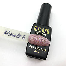 Гель-лак Milano Miracle 8 мл, №6