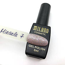 Гель-лак Milano Miracle 8 мл, №7