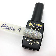 Гель-лак Milano Miracle 8 мл, №9
