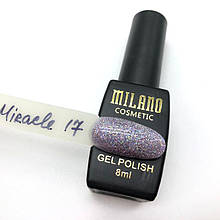 Гель-лак Milano Miracle 8 мл, №17