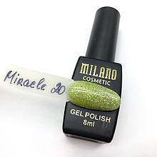 Гель-лак Milano Miracle 8 мл, №20