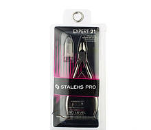 Кусачки для шкіри Staleks PRO Expert 21, ріжуча частина 13 мм