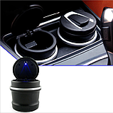 Попільничка автомобільна ZHEJIANG з підсвічуванням 02480, фото 2