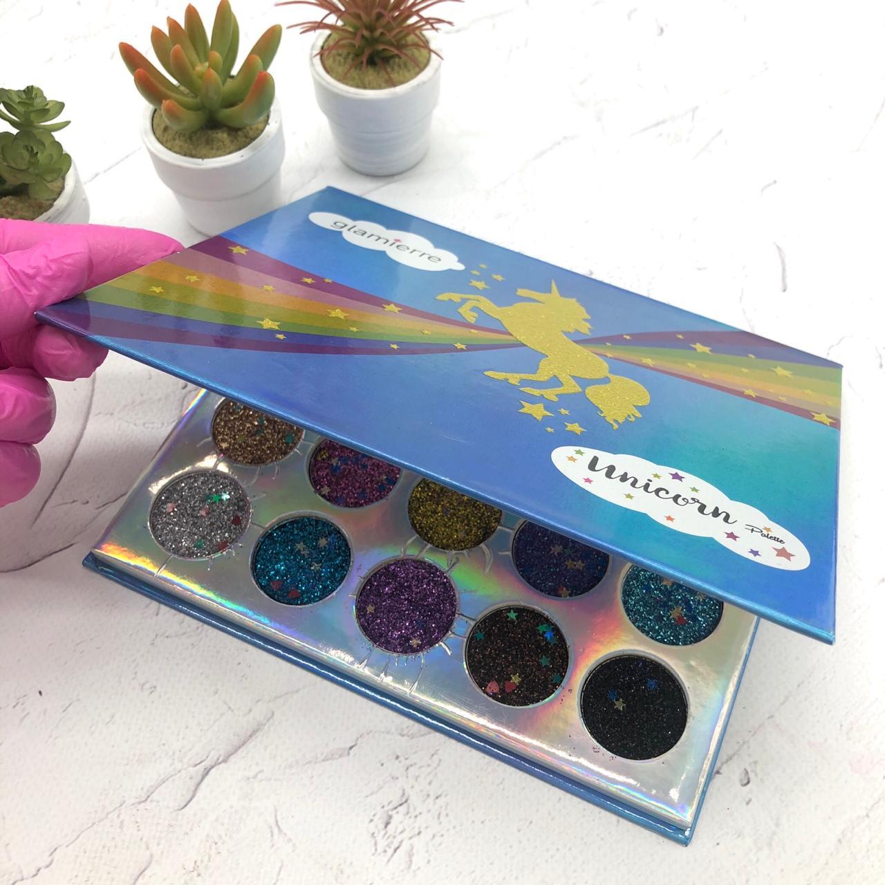 Тіні Glitter Єдиноріг, 20шт