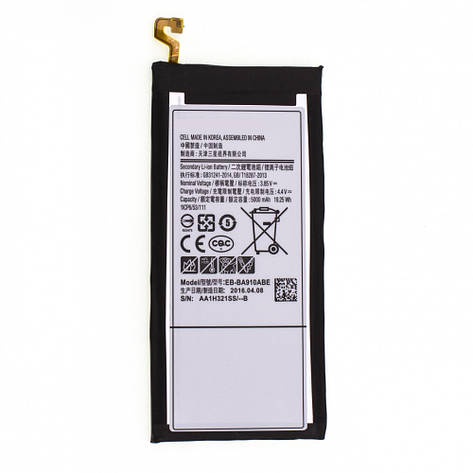 Акумулятор AAAA-Class Samsung A910F / EB-BA910ABE батарея Samsung A910F / EB-BA910ABE, фото 2