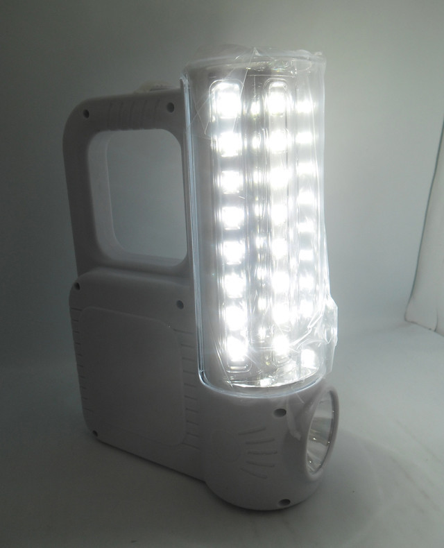 Ліхтар акумуляторний KM-7618C 32 +1 LED Світлодіодний світильник — ліхтарик з акумулятором 4000 mAH
