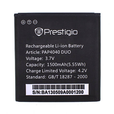 Акумулятор AAAA-Class Prestigio PAP4020 батарея Prestigio PAP4020, фото 2