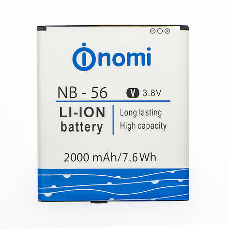 Акумулятор Original Nomi NB-56 батарея Nomi NB-56, фото 2