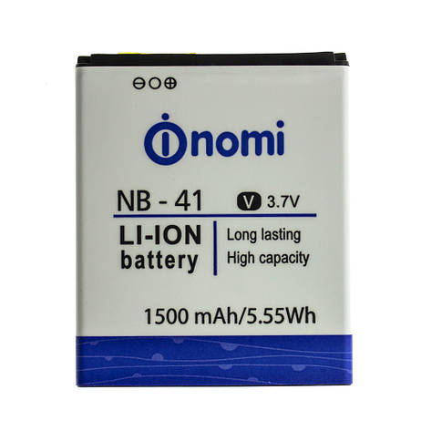 Акумулятор AAAA-Class Nomi NB-41 / i400 батарея Nomi NB-41 / i400, фото 2