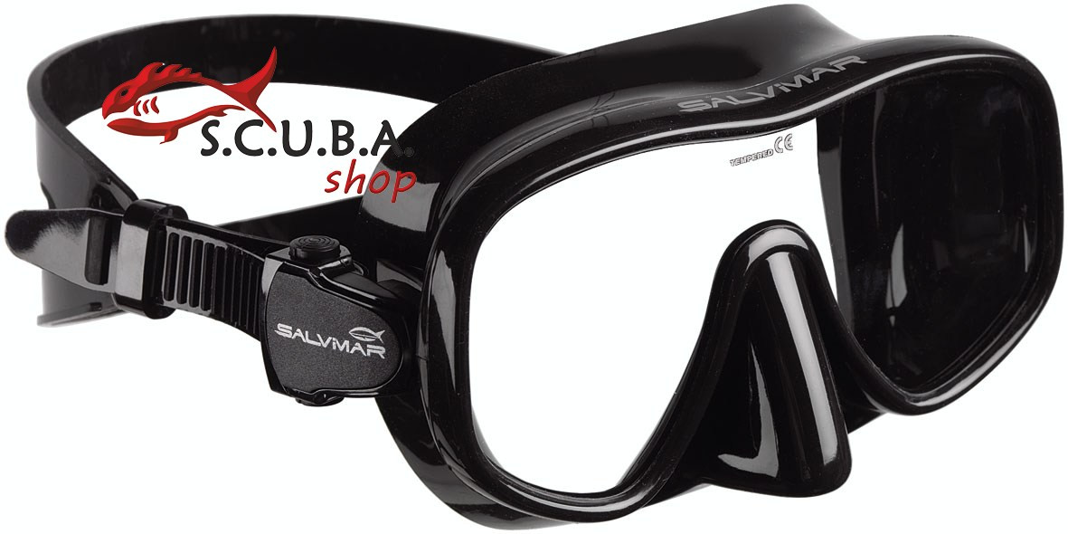 Маска для подводного плавания Salvimar D-Evo frameless mask black - фото 1 - id-p189864822