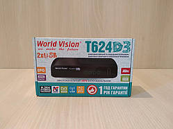 World Vision T62D3 цифровий ефірний ресивер DVB-T/Т2/C