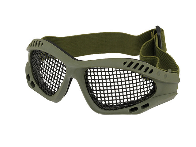 Захисні окуляри з сталевою сіткою MOD.2 – OLIVE [CS], фото 1