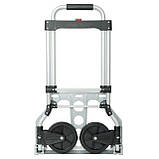 Візок ручний складаний до 60 кг (алюмінієвий) INTERTOOL LT-9005, фото 3