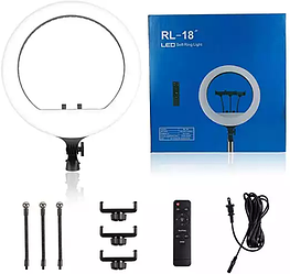 Кільцевий світло, кільцева LED лампа RL-18
