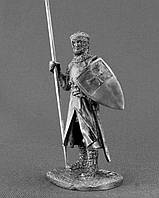 Фигурка статуэтка подарок рыцарь войн металл тамплиер 12век сплав олова фигура сувенир коллекционный